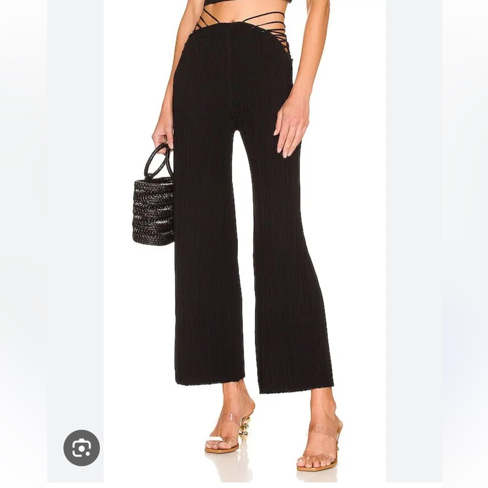 Cult Gaia Black Abela Pants